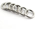 6pcs 35mm Round Spring Snap Hooks Clip DIY Accessories for Handbag Purse Shoulder Strap Key Chains Buckle Zinc Alloy Circle Round Metal Spring Key...