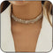 JEAIRTS Rhinestone Choker Necklace Gold Sparkly Crystal Necklaces Party Prom Neck Chain Jewelry for Women...