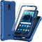 for Nokia C100 case, with Tempered Glass Screen Protector 360 Full-Body Soft TPU Bumper Shockproof Silicone Protective Phone Cover Case for Nokia ...
