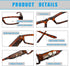 2 Pcs Reading Glasses with Lights Led Readers Fashion Glasses for Reading for Men Women Lighted Magnifier Nighttime Reader Compact Full Frame Eyew...