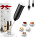 Milk Frother Rechargeable, Handheld Milk Frother, Electric Whisk Beater Foam Maker,USB Rechargeable Frother,Mini Drink Mixer and Coffee Blender Fr...