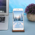Phone Holder, Wood Cell Phone Holder Stand for Cell Phone Holder, Cell Phone Holder Wood Tablet Holder(Walnut)...