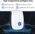 Ultrasonic Pest Control Repeller 6 Packs Electronic Plug in Indoor Sonic Repellent Pest Control for Cockroach Bugs Roaches Insects Mice Spiders Mo...
