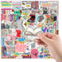 Book Stickers?50PCS Book Stickers for Kindle, Bookish Reading Stickers for Laptop, Journal Stickers Book Lover Clear Case Stickers Gifts Accessori...