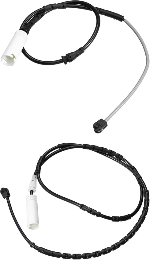 X AUTOHAUX 2pcs 34356792562 34356792565 Front Rear Car Brake Pad Electronic Wear Sensor for BMW X1 2013 2014 2015...