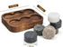 Whiskey Stones, Set of 6 Whiskey Chilling Stones, Reusable Ice Cubes, Whiskey Rocks - Perfect Whiskey Gifts for Men...