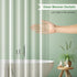 UFRIDAY Stall Clear Shower Curtain Liner 48 x 72 inches,Heavy Duty Liner Waterproof Transparent Shower Curtain for Bathroom PEVA with 3 Magnets Bo...