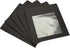 PATIKIL Full Face Window Envelopes 10 Pack 7'' Clear Single Sided for Mailing Statement Photos Catalogs, Black...