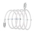for USB C to Lightning Magnetic Charging Cable(3.3ft) Absorption Nano Tangle-Free roll up Organized Fast Charger Magnet Charger Cord for Phone14/1...
