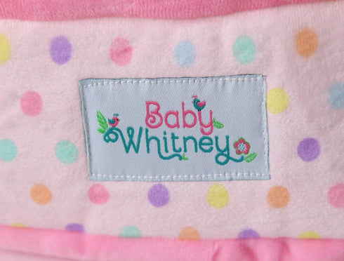 Pastel Polka Dot Baby Doll Bed 15" | Baby Doll Bassinets, Play Baby Doll Carrier, Doll Baby Carriers, Baby Doll Carrier Bed, Dolls Bassinets, Bass...