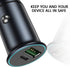 USB C Car Charger, 45W Dual Ports Fast Charge Car Charger Adapter, PD30W&QC3.0 Car Charger Compatible with iPhone 14 13 12 11 Pro Max, iPad Pro, S...