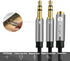 Combo Audio Adapters Cable Headphone Y Splitter with Mic and Audio Male to Female 3.5mm PC Headset Extension Stereo Jack Cables for Computer,Lapto...