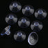 30 Pack Glass Table Suction Cups 30mm Rubber Suction Cup Hangers Without Hooks, Anti-Collision Suction Cups Transparent Suckers, Clear Plastic Suc...