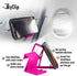 The SkyClip Airplane Cell Phone Back of Seat Inflight Tray Table Clip and Sturdy Phone Stand, Compatible with iPhone, Android, Tablets, and Reader...