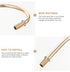 Homoyoyo Desk Lamp Elbow Table Lamp Stem Lamp Stem Parts Lamp Making Stem Diy Lamp Kit Curved Lamp Stem Lamp Tubing Lamp Making Kit Lamp Accessory...