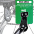 RBRL Bike Kickstand 18mm Hole Spacing, Bike Stand Aluminium Alloy Adjustable Bicycle Kickstand, Rear Side Bicycle Kick Stand for 24''-29'' Mountai...