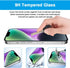 2 Pack Anti-Blue Light Screen Protector for iPhone 14/13/13 Pro (6.1 Inch), Blue-light Blocking 9H Tempered Glass Protective Film, Block Blue Ray ...