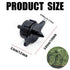 1/2 GPH Drip Irrigation Emitters, Pressure Compensating Steady Water Flow Drippers Dig Kit for 1/4 Inch Drip Irrigation Tubing, Garden Patio Lawn ...