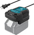 Replacement Mini Charger for Makita 18V Battery,2A Battery Adapter for Makita 18V Lithium-Ion Tools Battery Power Charger (Battery Not Included)...
