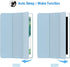 JETech Case for iPad Pro 12.9 Inch (1st and 2nd Generation, 2015 and 2017 Model), Auto Wake/Sleep (Light Blue)...
