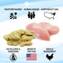 Max and Neo Freeze Dried Chicken Breast Dog Treats - Single Ingredient, Pasture Raised, Antibiotic Free, Human Grade Chicken Grown in The USA - We...