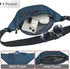 Fanny Pack for Men Women,Crossbody Waist Bag Pack,Belt Bag for Travel Walking Running Hiking Cycling,Easy Carry Any Phone,Wallet (Dark blue)...