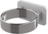 Hair Dryer Holder, Bathroom Cabinet Door Blow Dryer Stand, Blow Dryer Holders Wall Mount - Extra Large Rim (Silvery)...