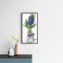 CROSSDECOR Cross Stitch Kits for Adults Full Range of DIY Stamped Cross Stitch Kits Blue Hyacinth Pattern for Gift and Home Decor 14CT 2 Strands 1...