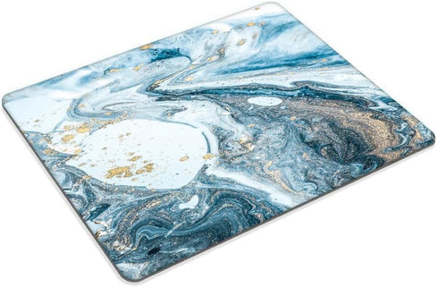 Blue and White Spiral Marble Mouse pad Customized Mousepad Non-Slip Rubber Base Mouse Pads for Computers Laptop Office Desk Accessories Mouse pad...