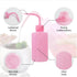 4 Packs Wash Bottle Plastic Tattoo Wash Bottle Water Squirt Bottle Squeeze Diffuser Bottle Food Dispensers Salad Jam Bottle (Pink)...