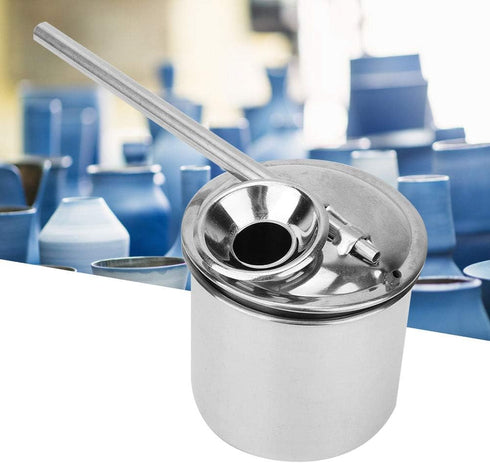 Pottery Atomizer, Glazes Pots Ceramic Painting Sprayers, Stainless Steel Material for Spray Glaze, Ceramic Blow Glaze Use (300ml)...