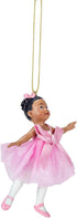Kurt S. Adler African American Little Ballerina Christmas Tree Ornament,Resin, C8751 New...