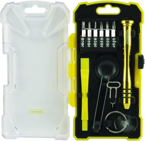 General Tools 660 iPhone Repair Kit for Smart Phones, Tablets & Other Electronic Devices, 17 piece set...