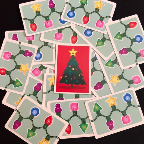 25th Century Games Christmas Lights A Card Game, 13 Different Holiday Festive Themed Games to Play...