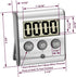 Elegant Digital Kitchen Timer, Stainless Steel Model eT-78, Displays 0-99 Min. or 0-99 Hr., Super Strong Magnet, Volume Switch for Mute/Soft/Loud ...
