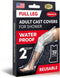 100% Waterproof Cast Covers for Shower Leg - Tight Seal - 2pk Reusable Adult Full Leg Cast Protectors - Thigh, Knee, Ankle, Foot - Strong and Dura...