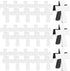 30 Pieces Magnetic Bookmark Book Marker Clip Sublimation Bookmarks Sublimation Magnetic Bookmarks Page Markers for Home Students Teachers Classroo...