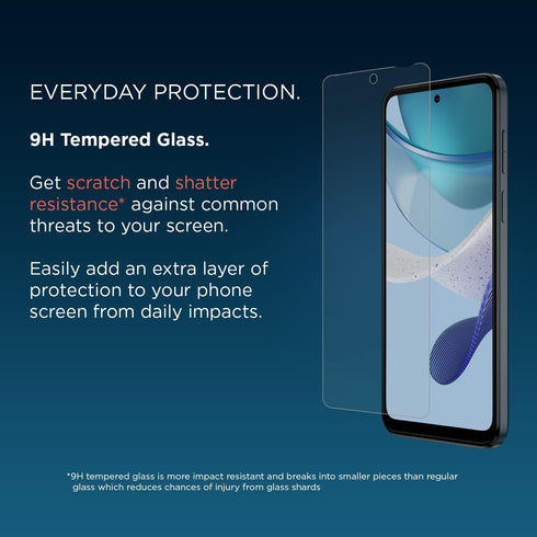 Motorola Essentials Moto G 5G (2023) Screen Protector- Strong 9H Tempered Glass, Anti Fingerprints, Anti Scratch, Anti Smudge......