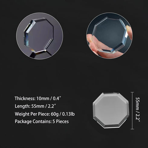 Glass Pattern Weights for Sewing, Fabric Sewing Weight Cloth Dressmaking Pattern Making and Sample Cutting Weights for Sewing Accessories (5 Piece...
