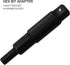 ANCIRS 3/16 to 3/8 Ratchet Wrench, HVAC Service Wrench with Hexagon Bit Adapter Kit for Air Conditioner, Refrigeration Equipment Repair...
