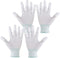 2Pairs Quilting Gloves for Free Motion Sewing Lightweight and Form-Fitting Nylon-Knit Support Gloves for Machine Quilters...