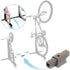 Bike Nook Bicycle Stand, Portable and Stationary Space-Saving Bike Rack with Adjustable Height, for Indoor Bicycle Storage (Connector Only)...