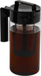 Cold Brew Coffee Maker, Heat-Resistant Handle, 1.3 Liter, Plastic, Clear...
