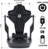 Phone Swing, Phone Rocker Compatible for Pokemon go Walker Cellphone Pedometer Accessories (Mute Version)(USB Cable) (Battery Compatible) Quick St...
