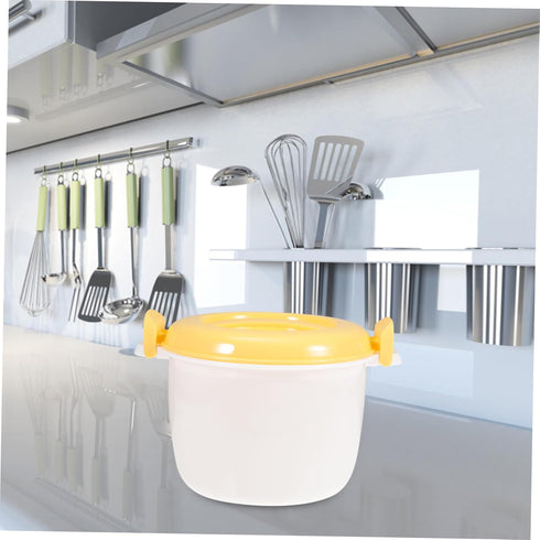 Rice Cooker Fast Microwave Cookware Portable Heater Tiny Containers Heated Lunchbox Oven Spachella Mini Steamer Rice Maker Asian Cookware Food Mug...