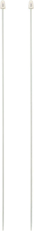 Susan Bates 14-Inch Silvalume Single Point Knitting Needle, 2.25mm, Silver Green......