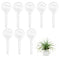 8 Pcs Clear Plant Watering Globes,Plastic Self-Watering Bulbs,Automatic Watering Globes,Garden Water Device for Plant Indoor Outdoor...