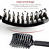 Detangling Hair Brush, 2 Pcs Curved Vent Hair Brush For Blow Drying For Thick,Curly,Long Hair, Wet Brush Detangler Quickly Detangles and Smooths h...