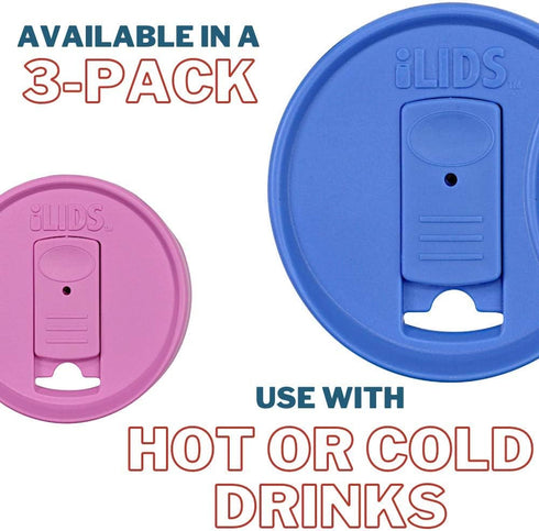 Mason Jar Drink Lid, Wide Mouth, Whimsy, Pack of 3...