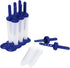 Tovolo Popsicle Molds with Sticks (4-Pack, Twin Pops) - Reusable Ice Pop Molds & Sticks for Homemade Flavored Ice Pops & Frozen Snacks - Popsicle ...